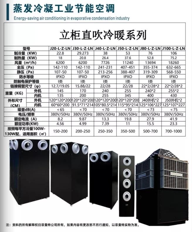 立柜直吹冷暖系列